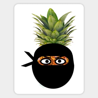 Ninja Pineapple Magnet